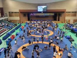 고성군, 전국 학생·대학레슬링선수권대회 개최 기사 이미지