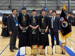 청주시청 검도부, 전국실업대회서 금‧은‧동 메달 획득 기사 이미지