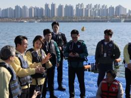  김민석 국무총리, 뚝섬 수상활동 안전점검 보도자료 기사 이미지