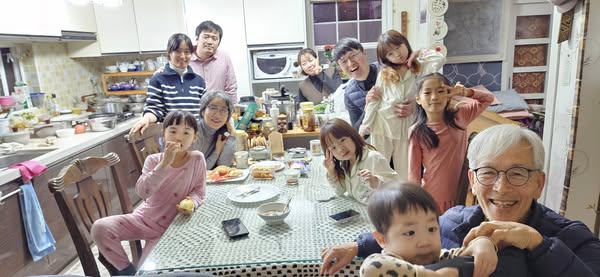 정호진박사님과 소중한 이웃 가족