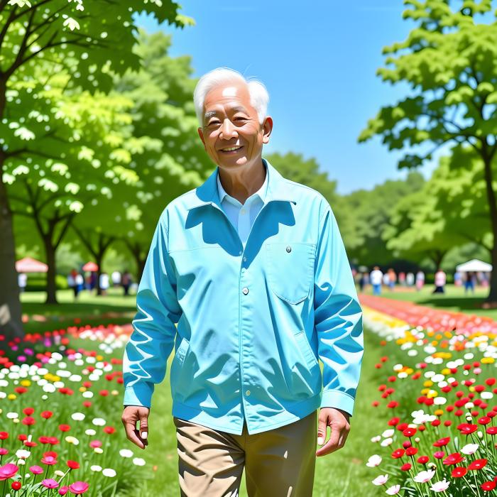 노년의 꿈을 꾸고 있다