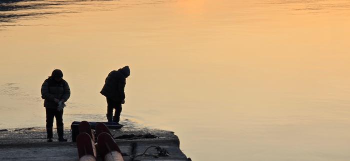 강화 석모도호텔 앞 바다 황청포구헝 노을 사진 성수목기자