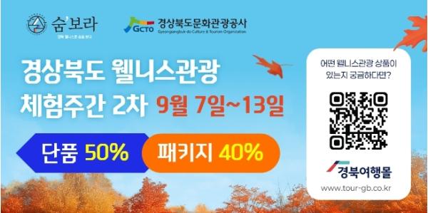 몸과 마음 치유하는 경북 웰니스 여행 … 최대‘반값 할인’